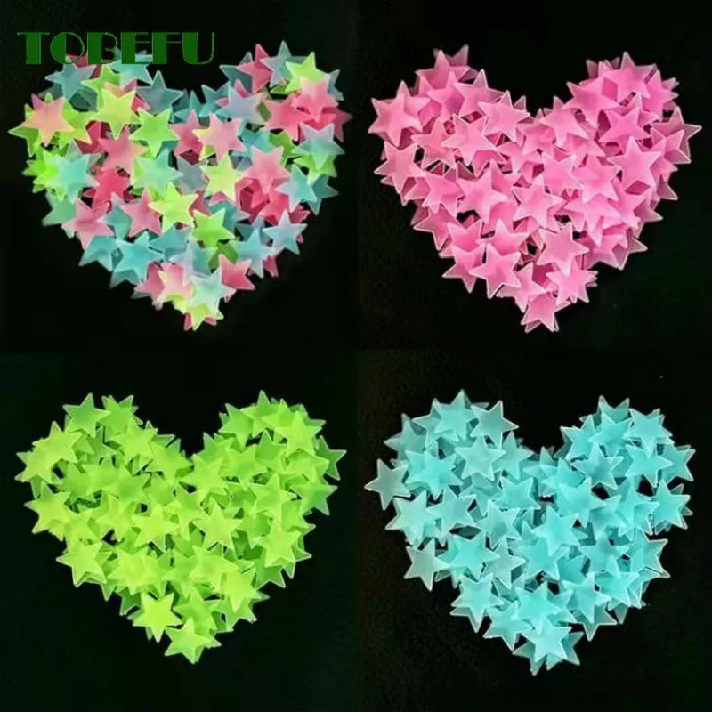 3D Glow In The Dark Wall Stickers