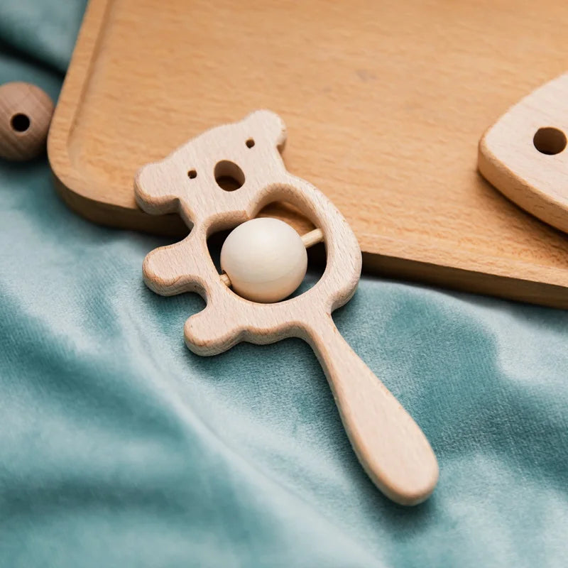 Baby Wooden Rattle