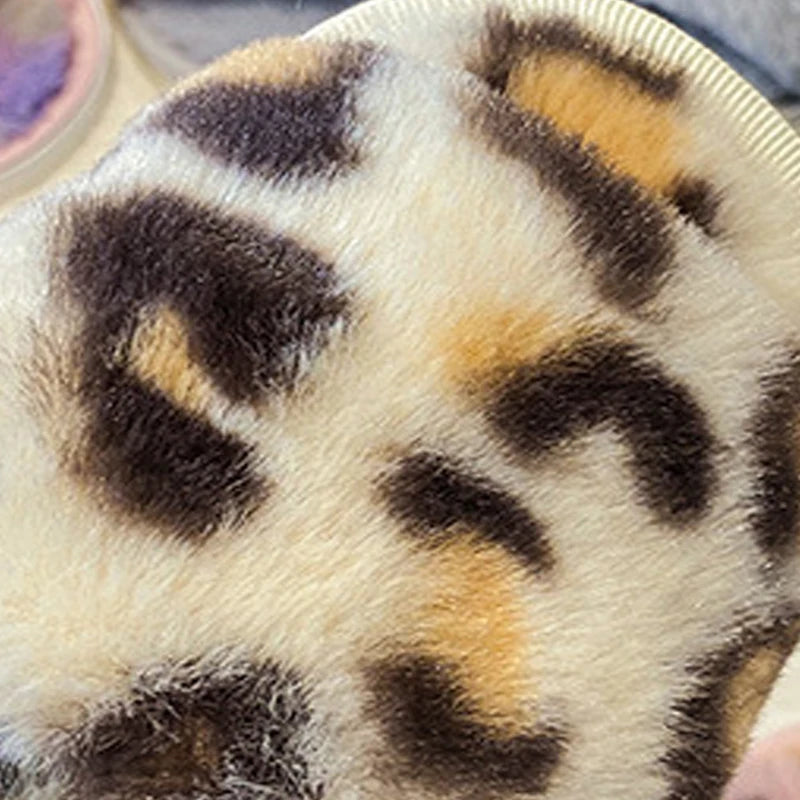 Kids Fur plush slippers Home