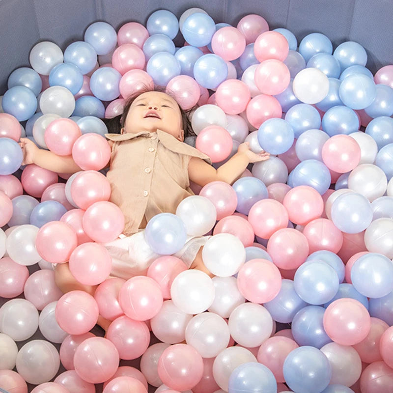 50/100 Colorful Ball Pit Soft Plastic