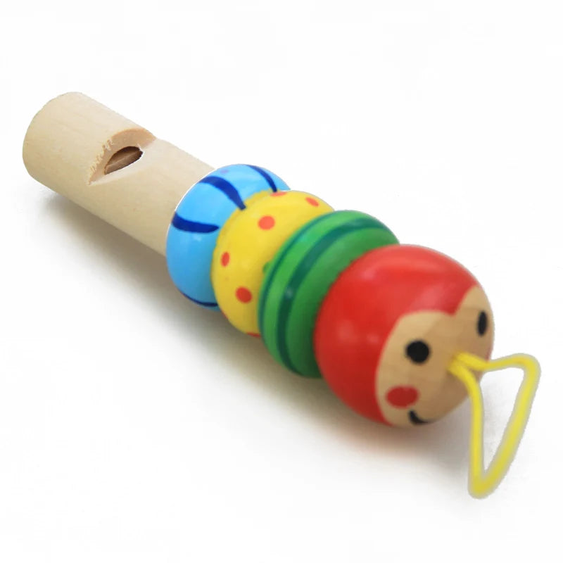 1Pc Whistling Wooden Toys
