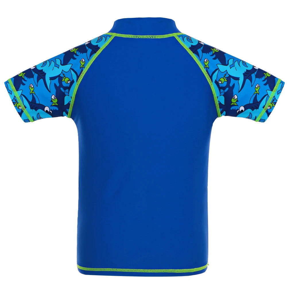Two Piece Swimsuit Cartoon Shark