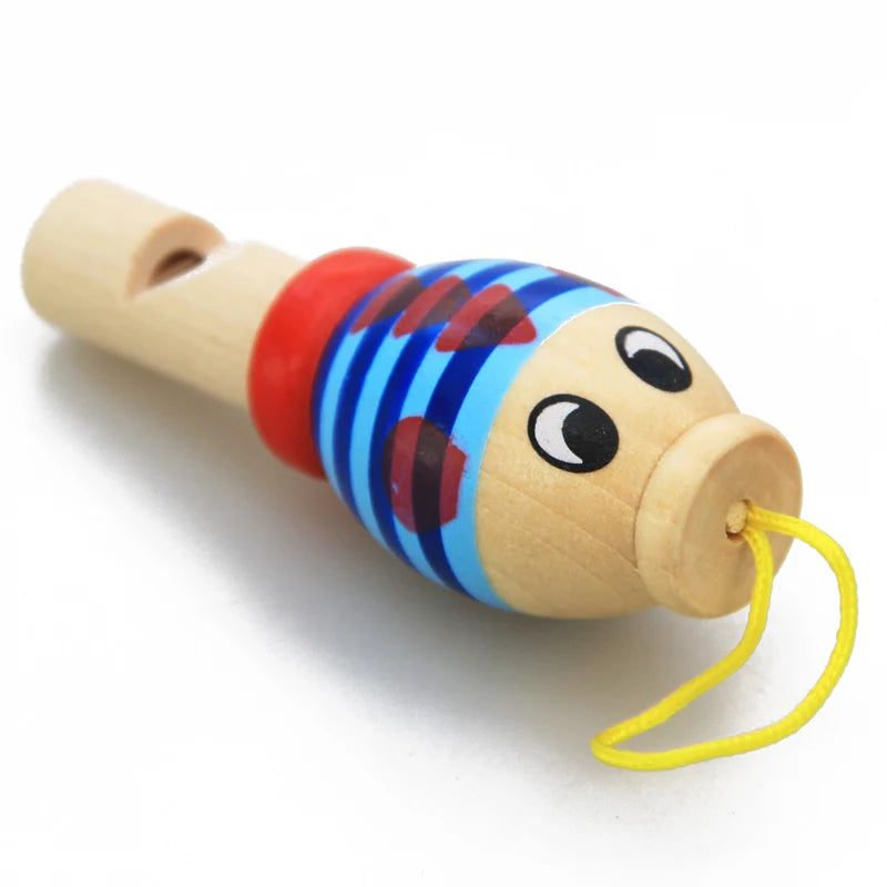 1Pc Whistling Wooden Toys