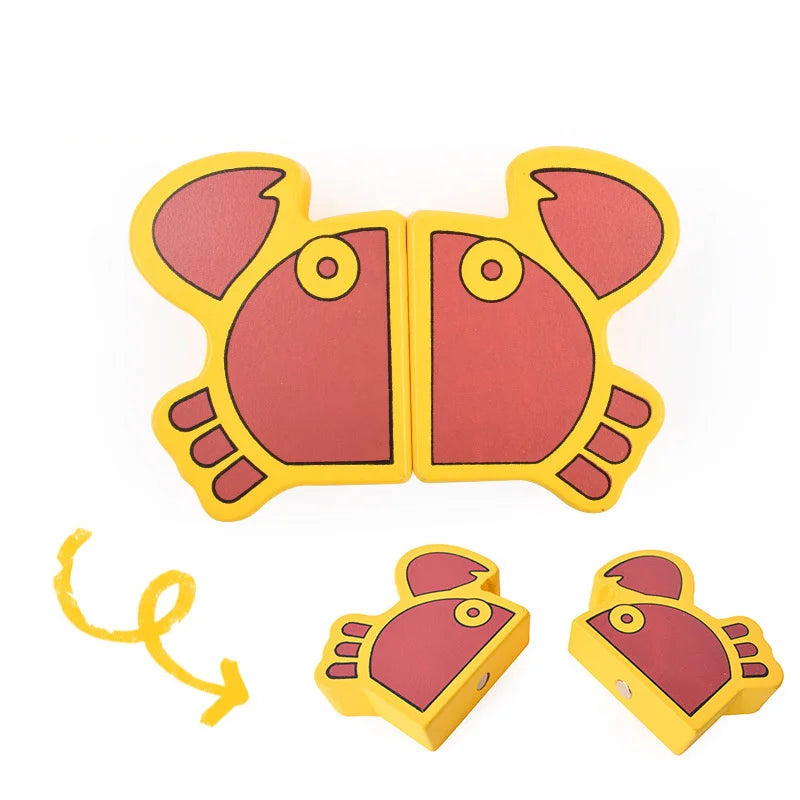 Animal Magnetic Wooden Toys