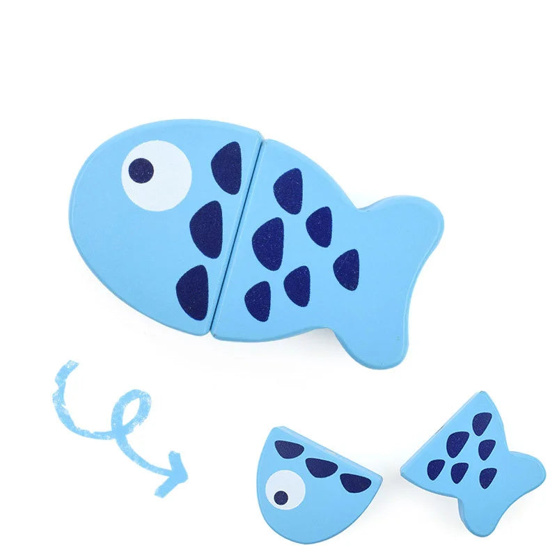 Animal Magnetic Wooden Toys