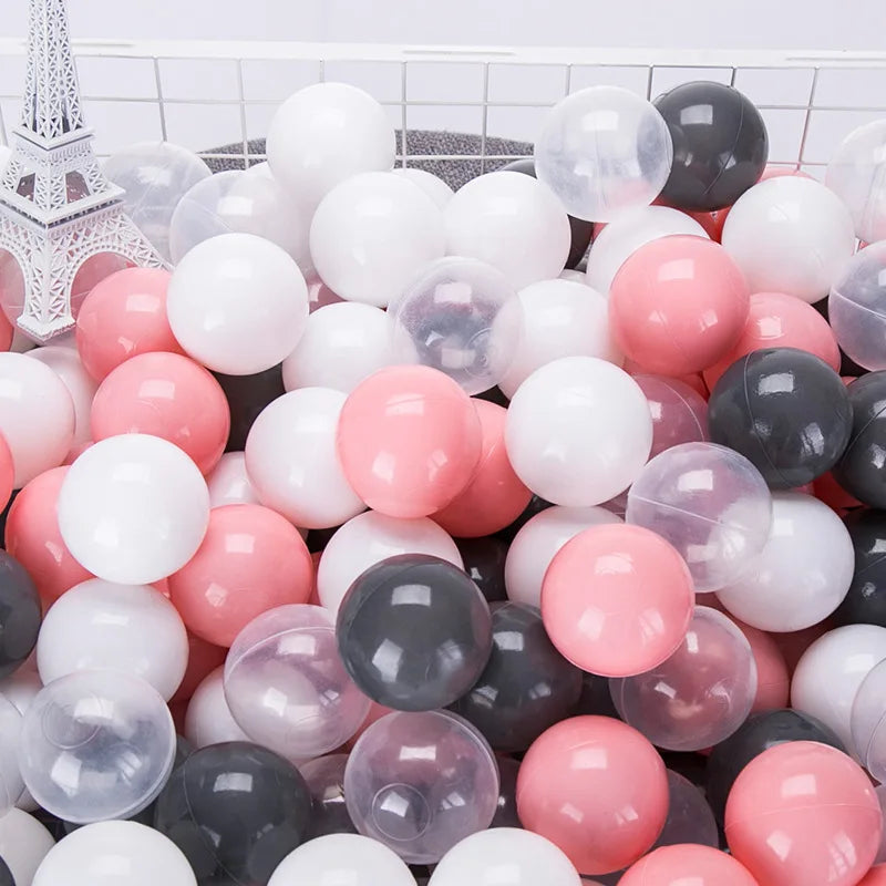 50/100 Colorful Ball Pit Soft Plastic