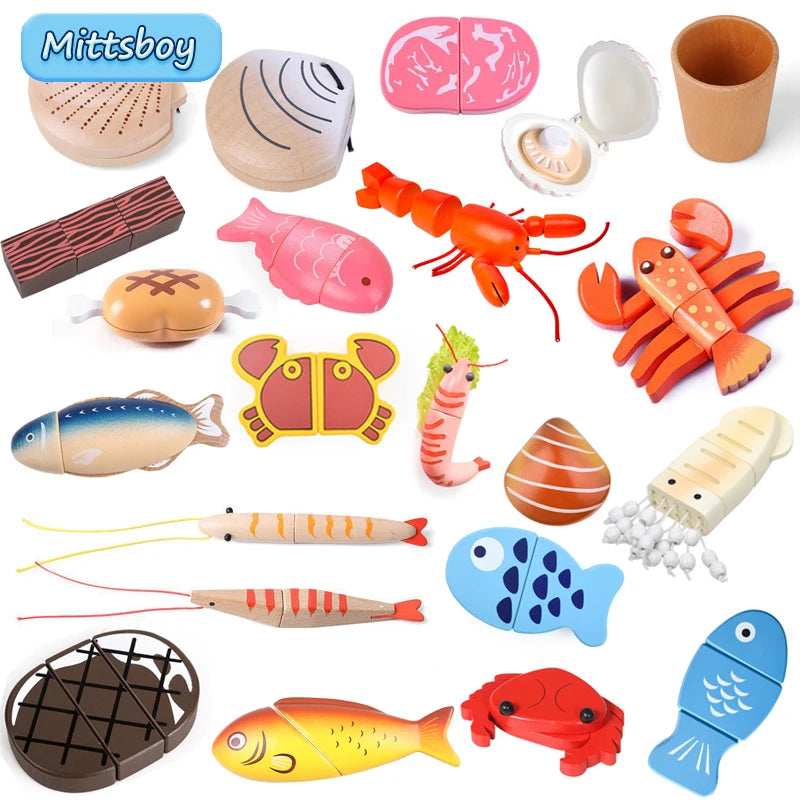 Animal Magnetic Wooden Toys