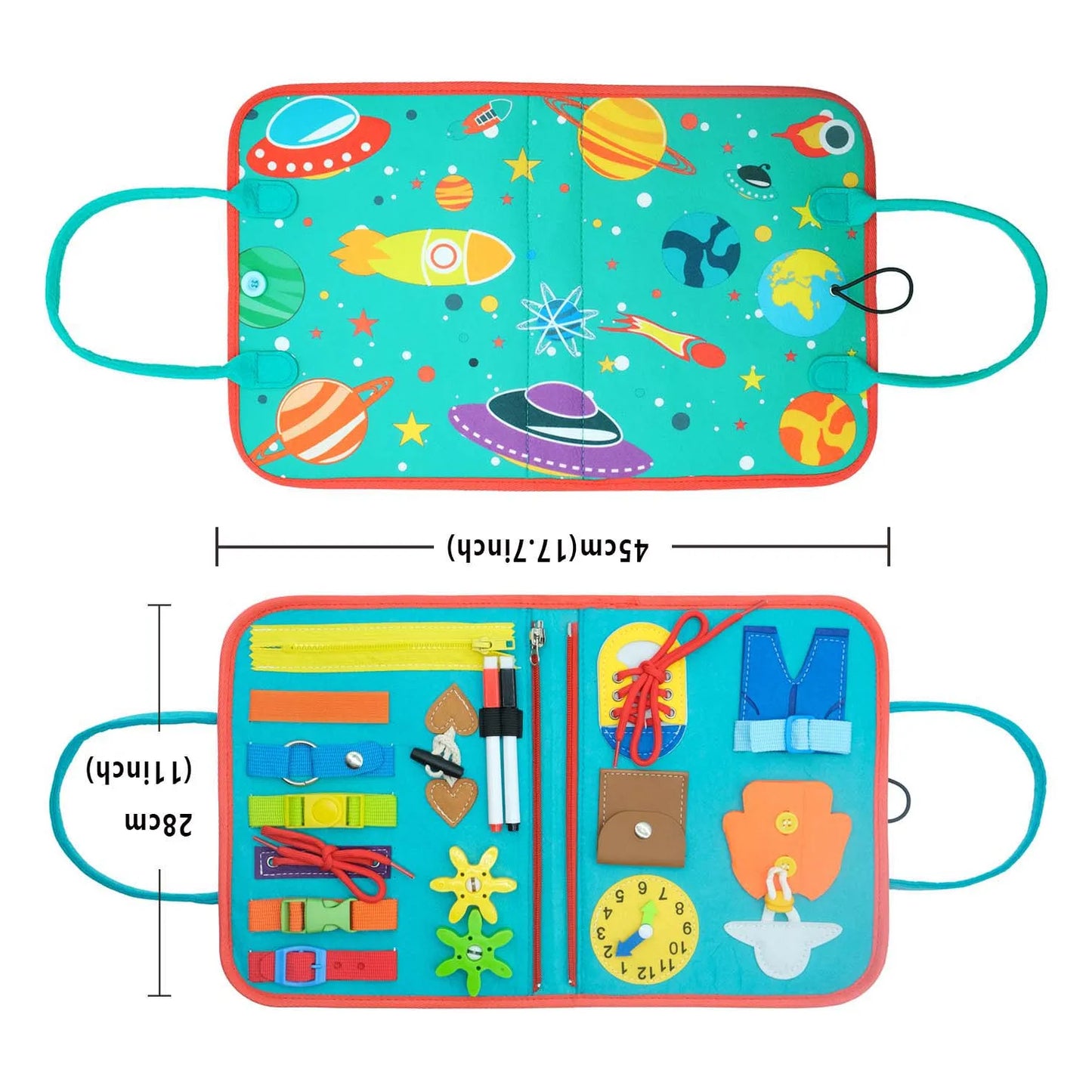 Busy Board Animals Nature 0-3y