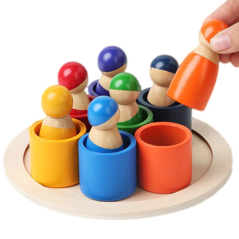 Baby Wooden Puzzle Color Sorting