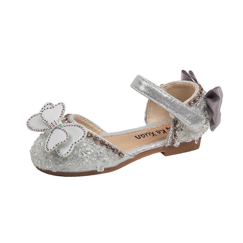 Glitter Sequin Rhinestone Closed toe Shoes