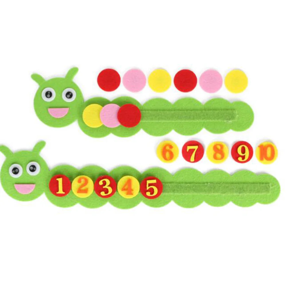 Materials Caterpillar DIY Math Toys