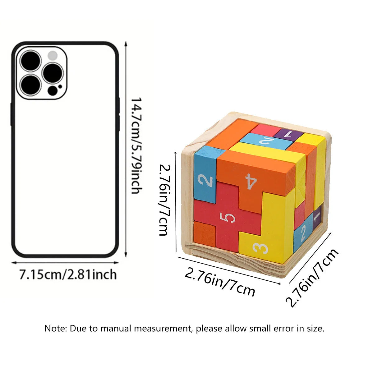 Colorful Wooden Blocks Puzzles