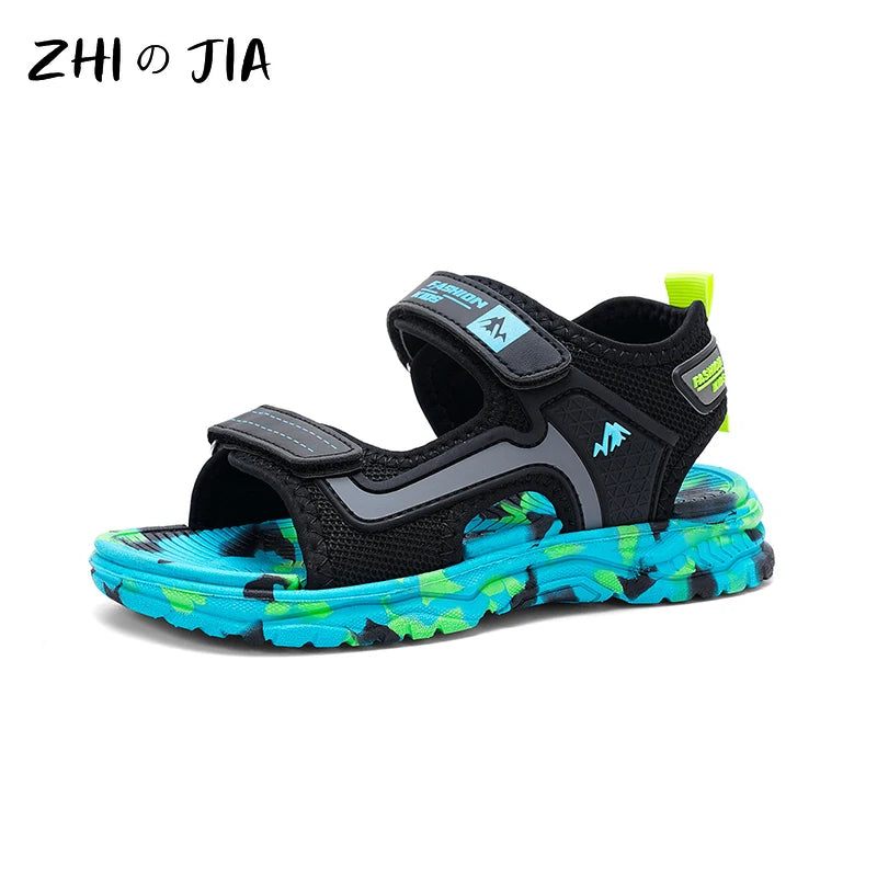 Hook Loop Camouflage Sandals