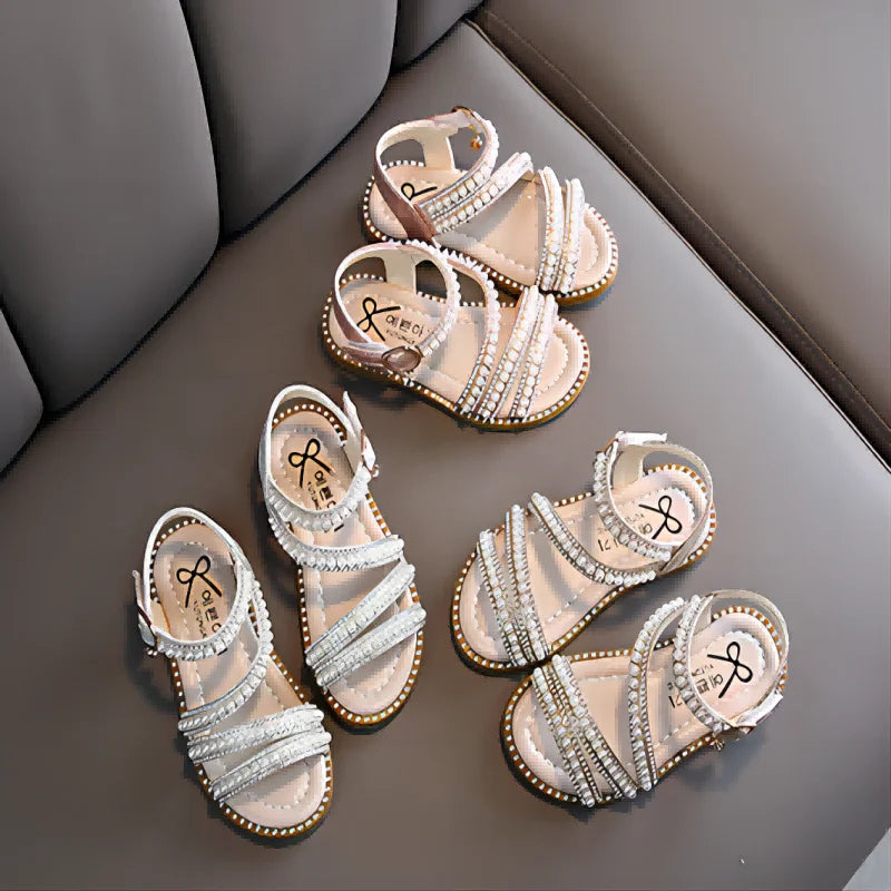 Summer Girls Rhinestone Sandals