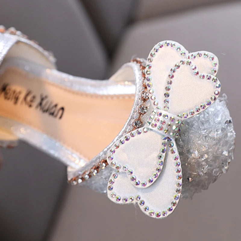Glitter Sequin Rhinestone Closed toe Shoes