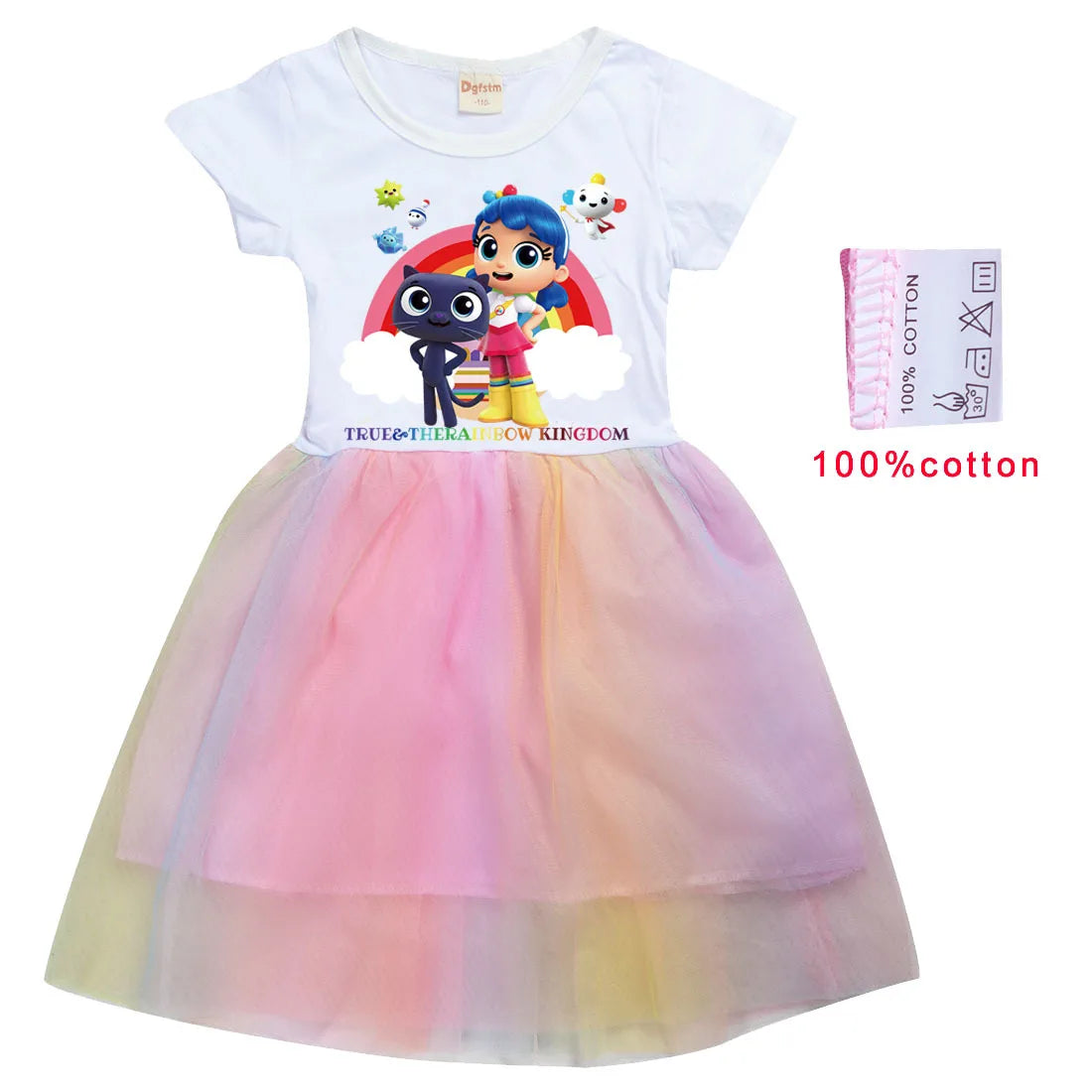 True and The Rainbow Kingdom dress