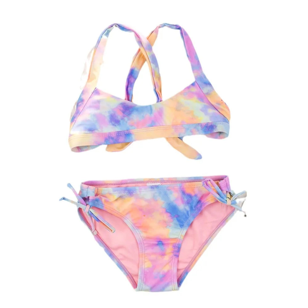 Girl Two Pieces Swimsuits Bikini Sets