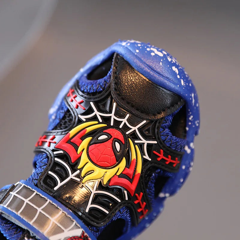 Kids Spiderman Sandals Soft Non-slip