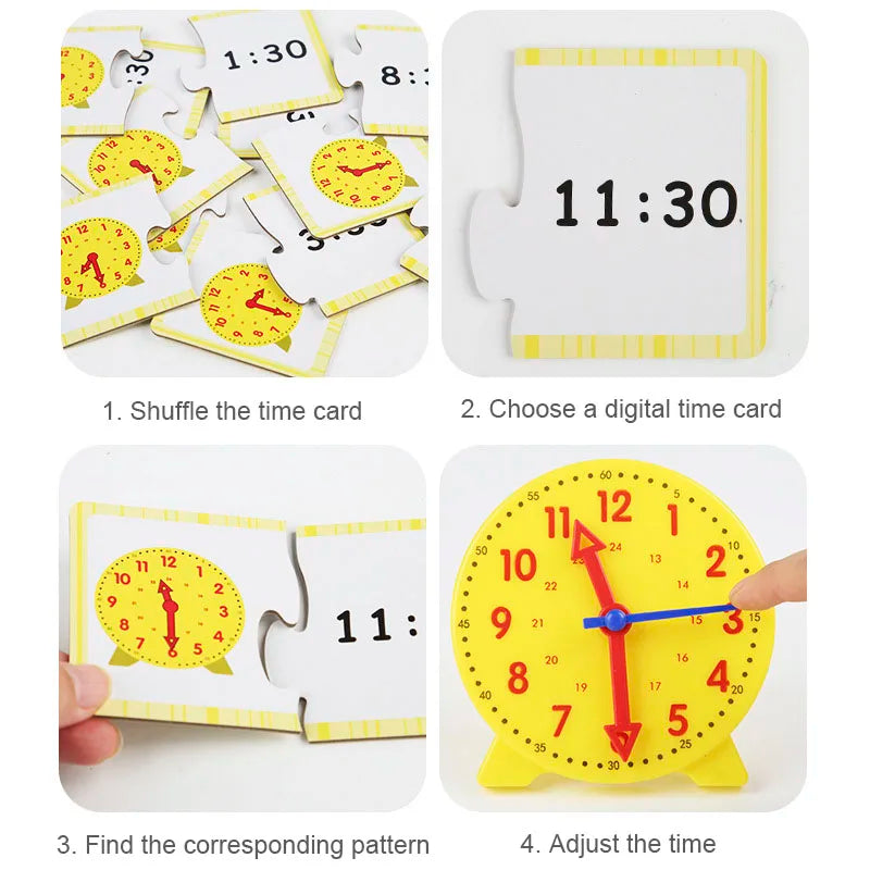Children Clock Educational Toys