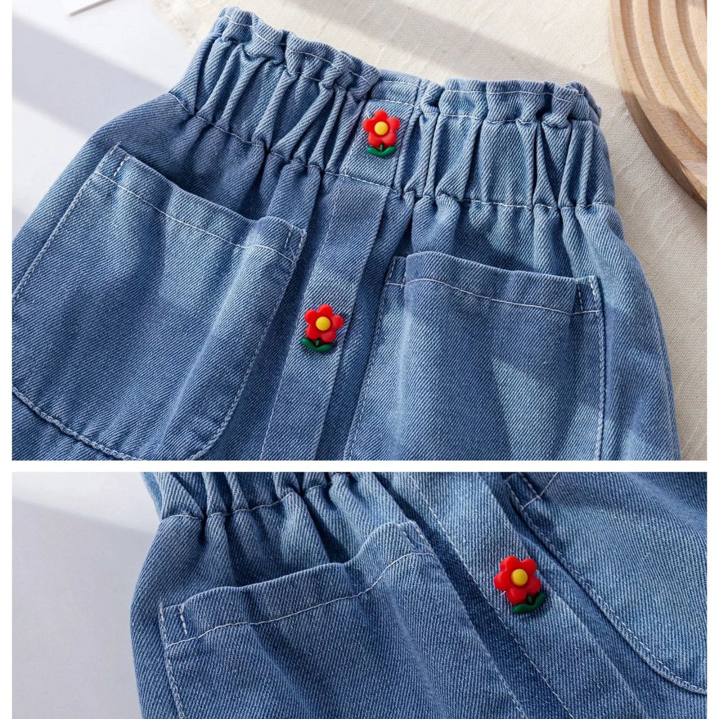Girls Jean Skirts