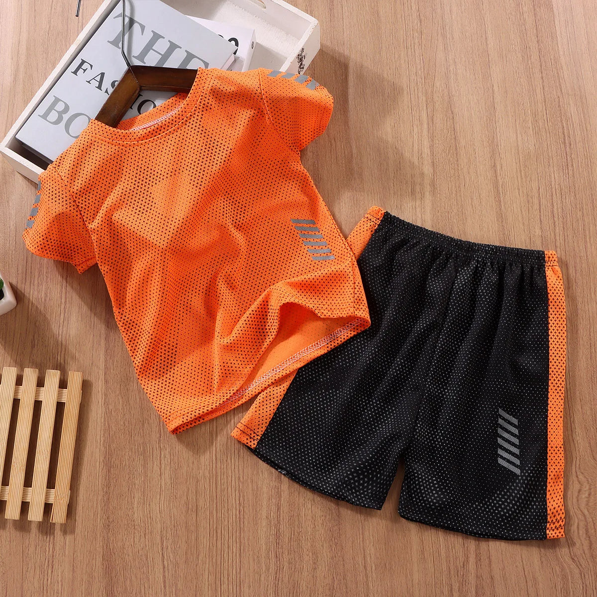Sports Short-sleeved Tracksuits 2pcs