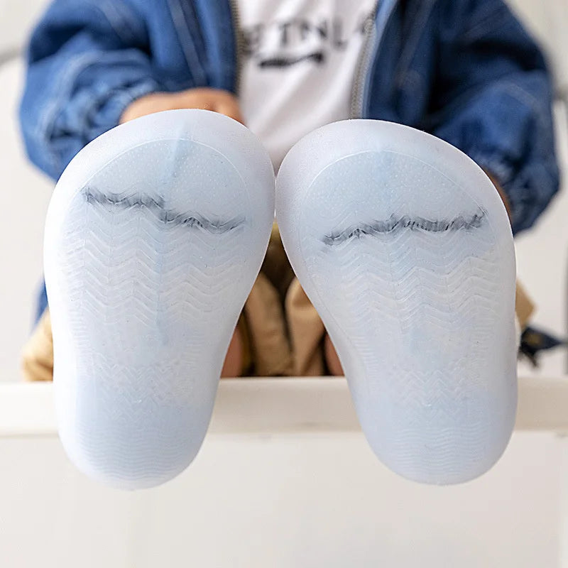 Summer Mesh Baby Socks with soft sole
