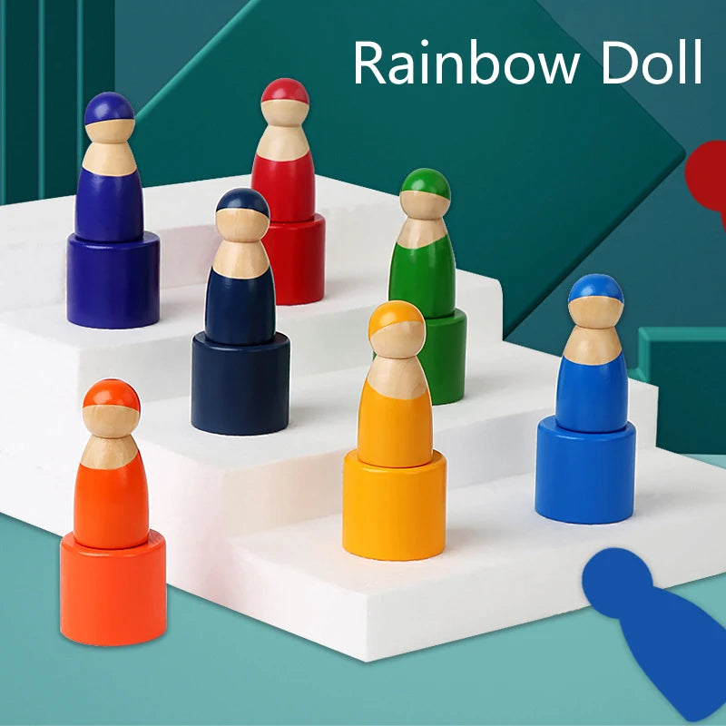 Baby Wooden Puzzle Color Sorting