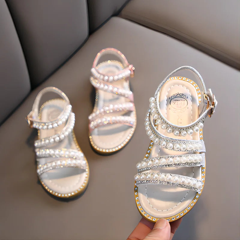 Summer Girls Rhinestone Sandals