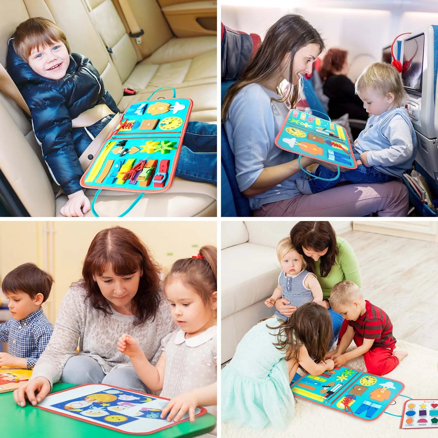 Busy Board Animals Nature 0-3y