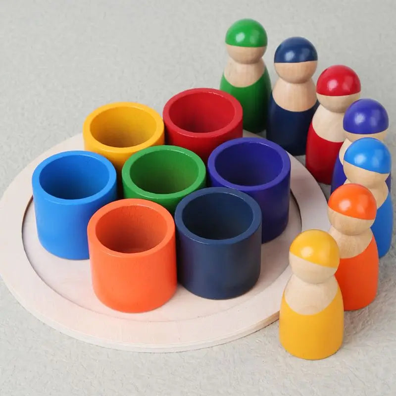 Baby Wooden Puzzle Color Sorting