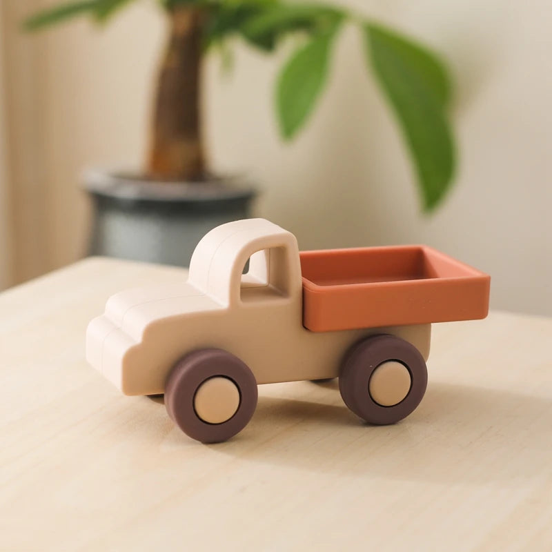1pc Baby silicone Car Toys