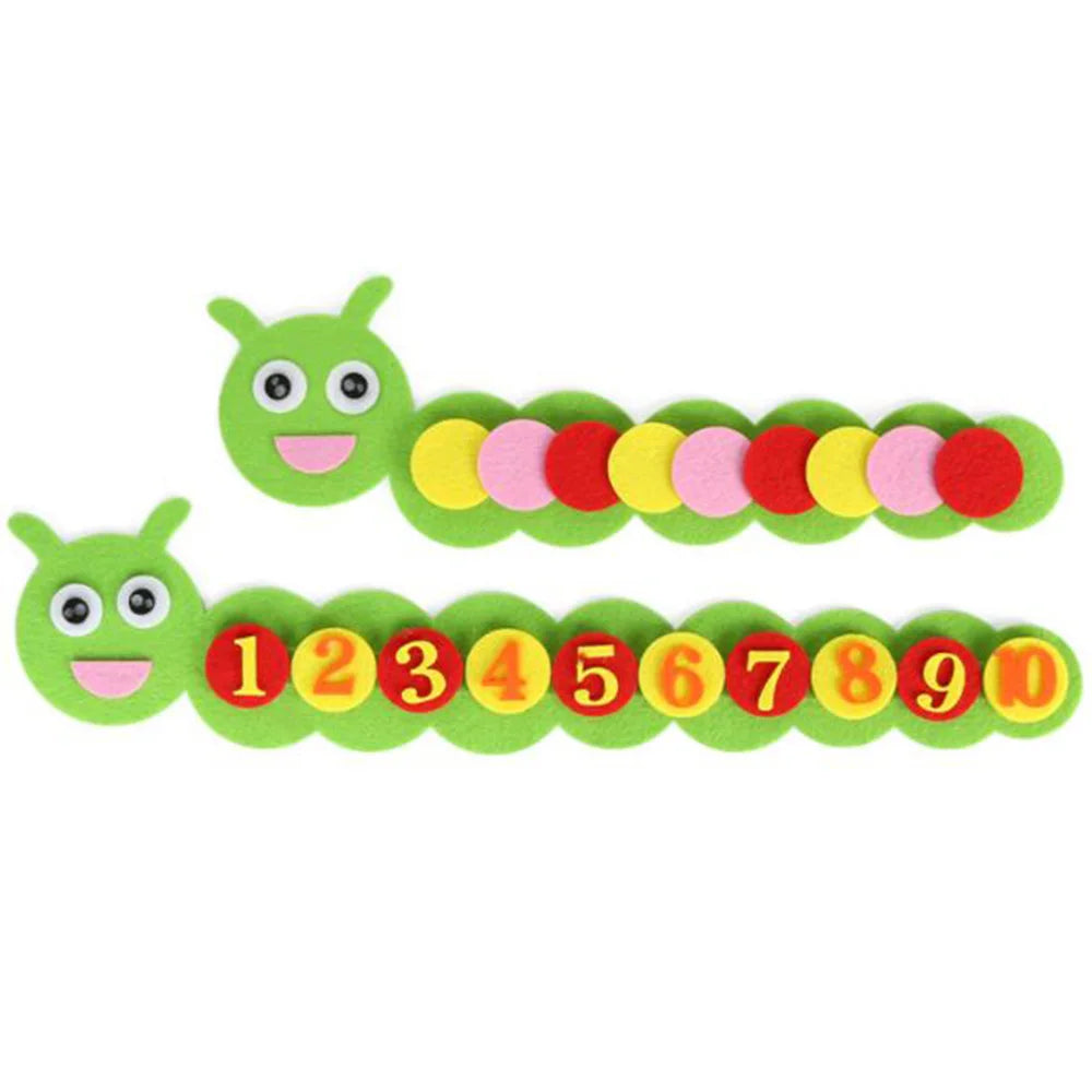 Materials Caterpillar DIY Math Toys