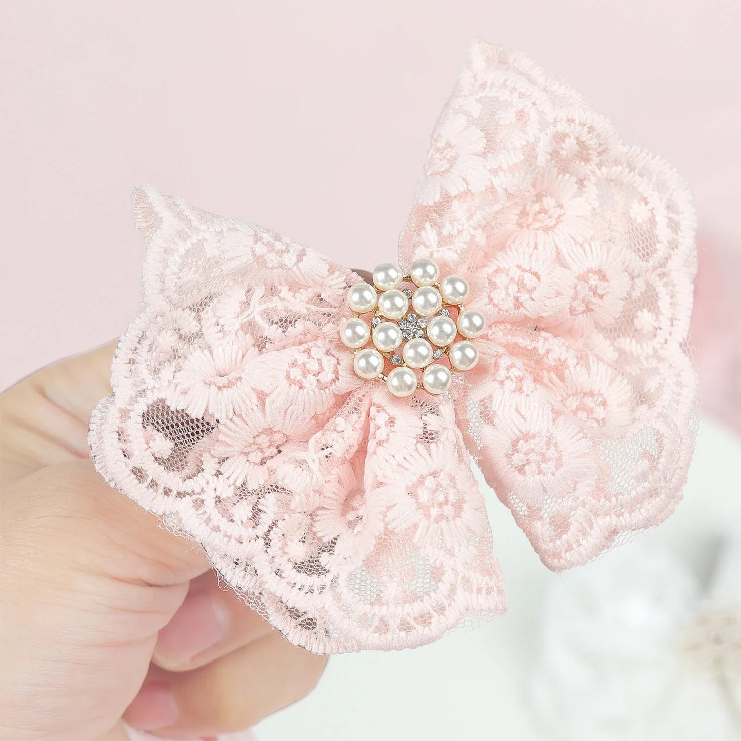 Girl Lace Rhinestone headband