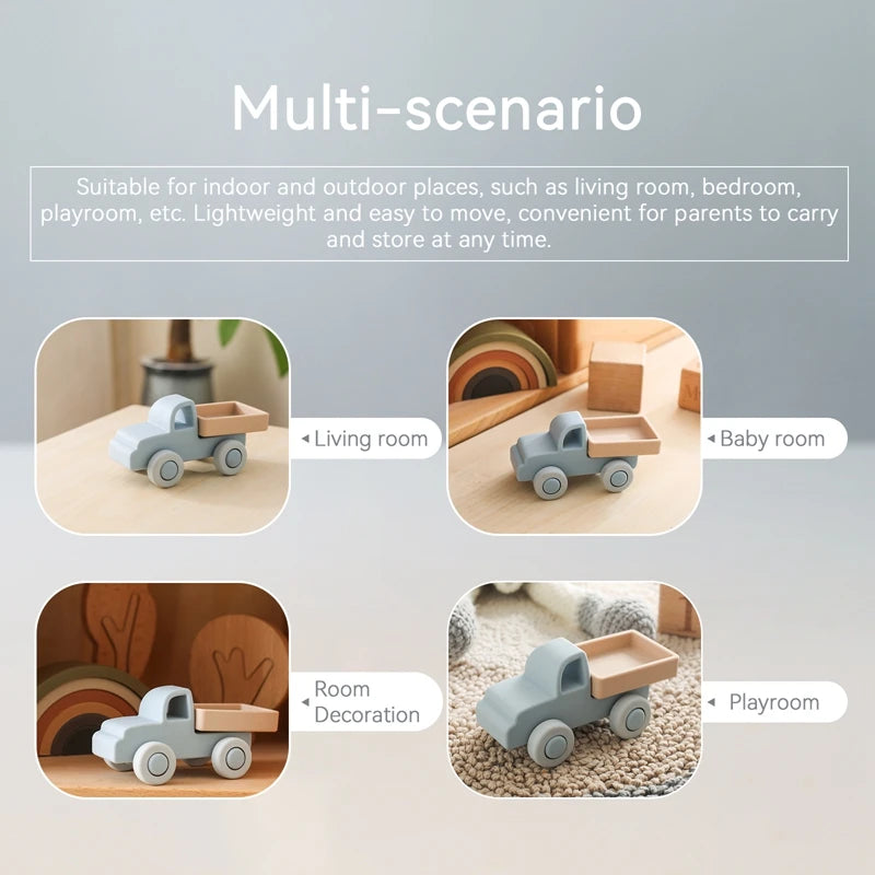 1pc Baby silicone Car Toys