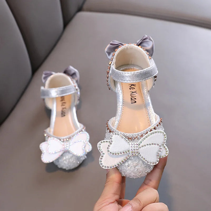 Glitter Sequin Rhinestone Closed toe Shoes