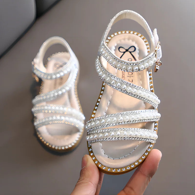 Summer Girls Rhinestone Sandals