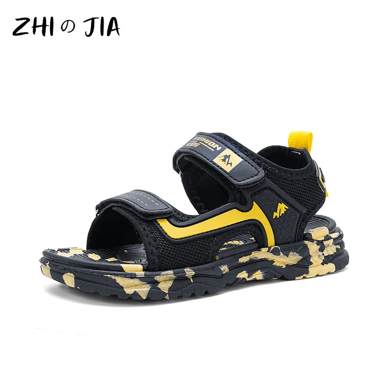 Hook Loop Camouflage Sandals