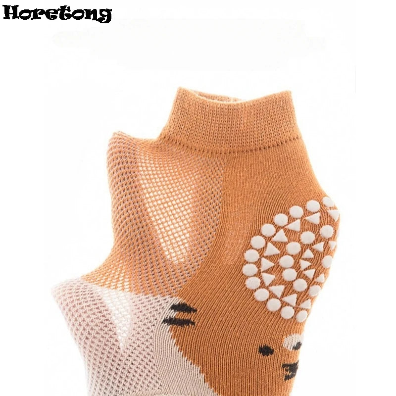 Baby Knee Pad And Floor Socks Set