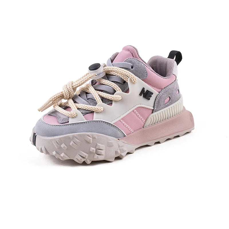 Children Casual Sneaker hole and loop