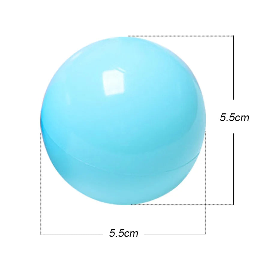 50/100 Colorful Ball Pit Soft Plastic