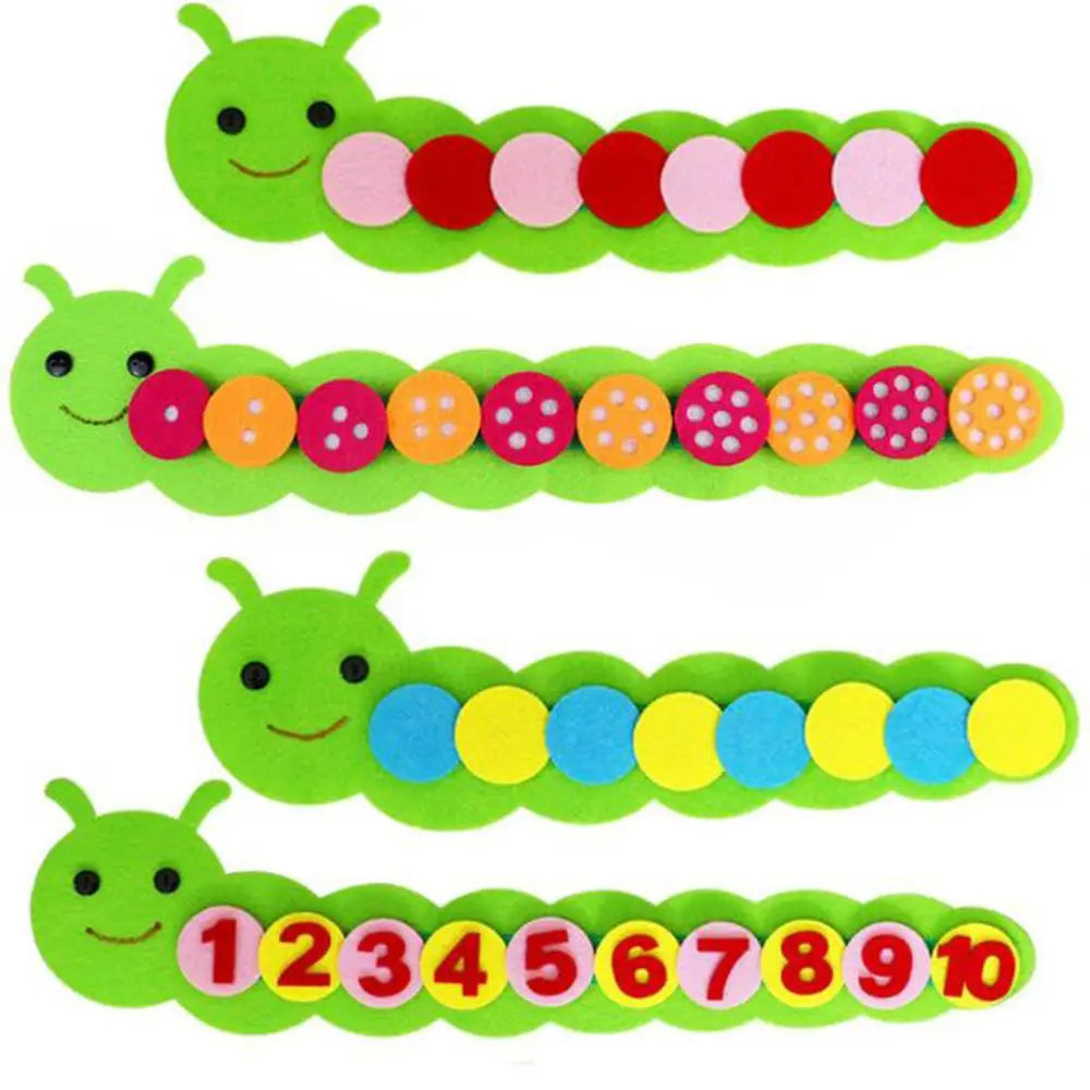 Materials Caterpillar DIY Math Toys