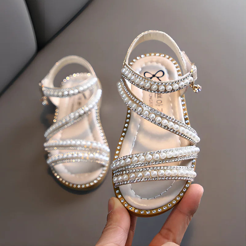 Summer Girls Rhinestone Sandals