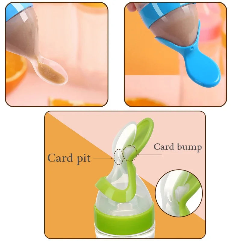 Silicone Feeding Bottle Spoon