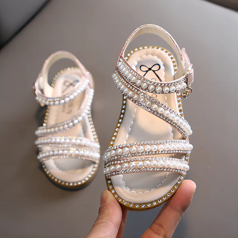 Summer Girls Rhinestone Sandals