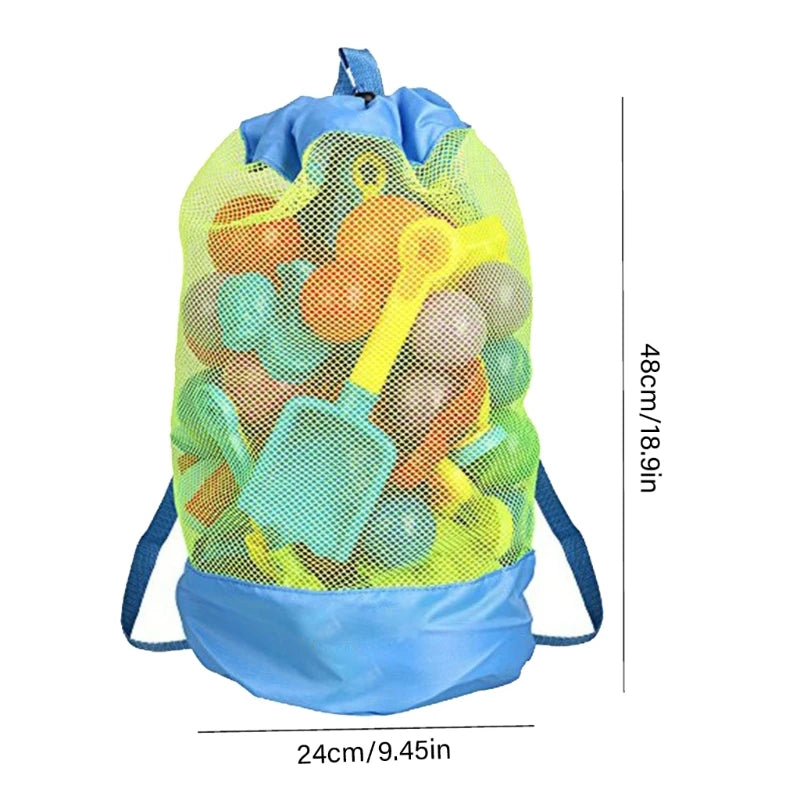 Large Storage Mesh Bag Beach Toy