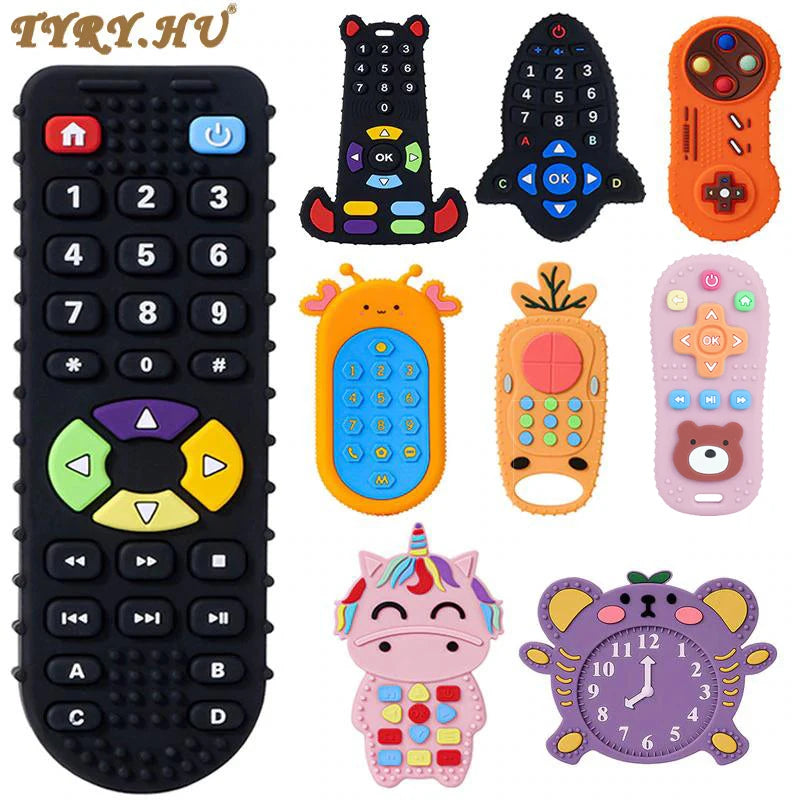 1Pc Remote Control Shape Teether