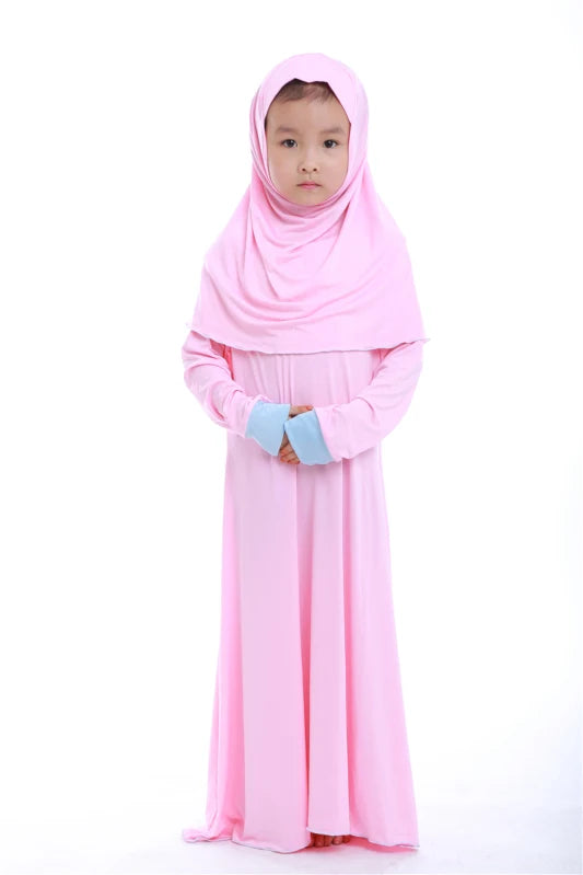 Muslim Girls Prayer Dress Hijab Abaya