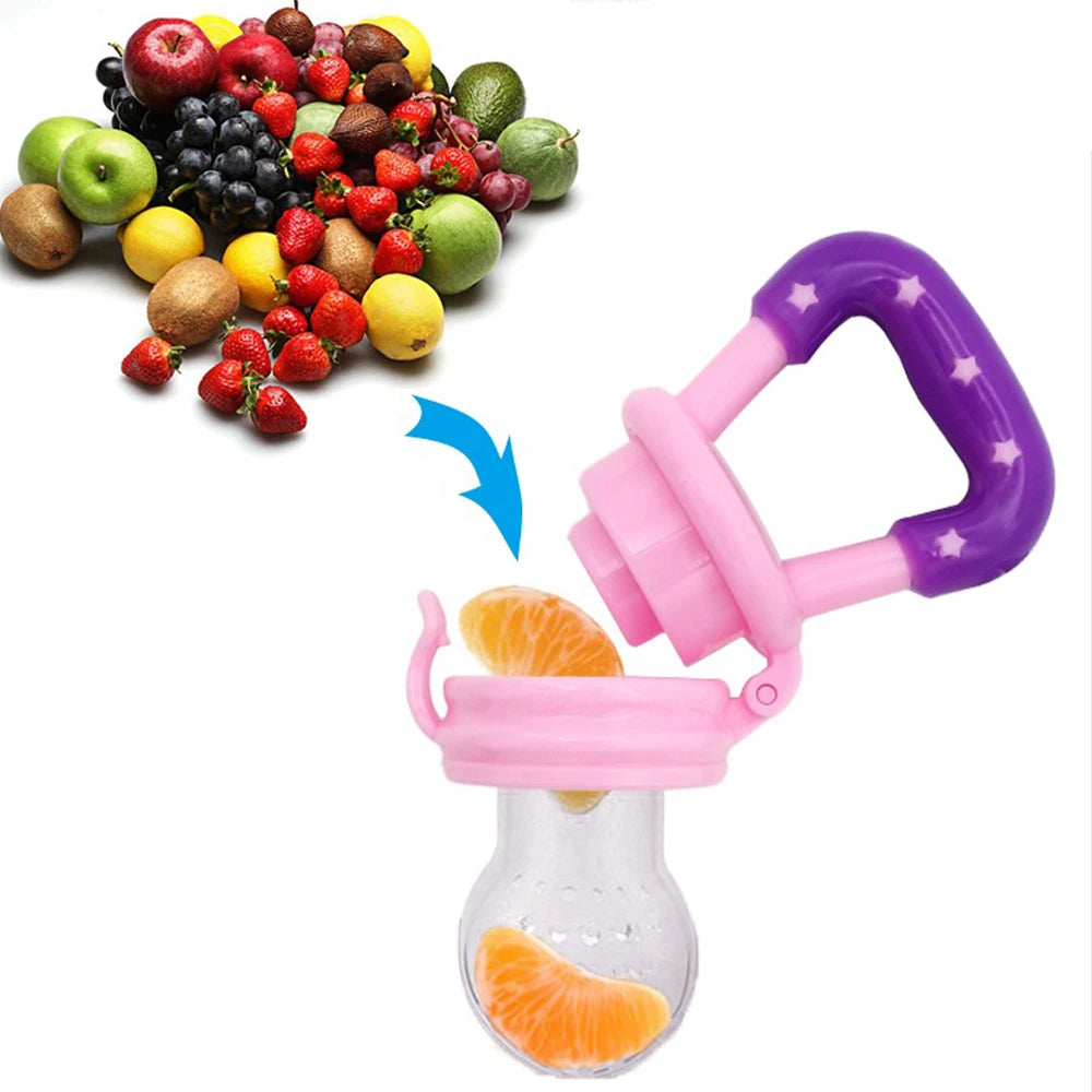 Squeeze Spoon and fruit dummy