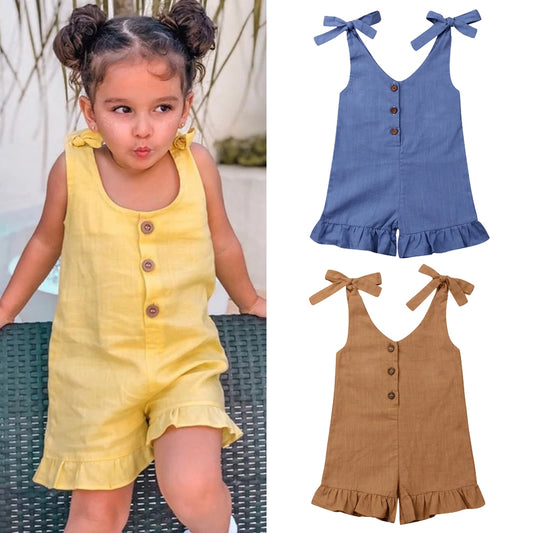 Baby Girl Romper Jumpsuit - 1 - 6 year old