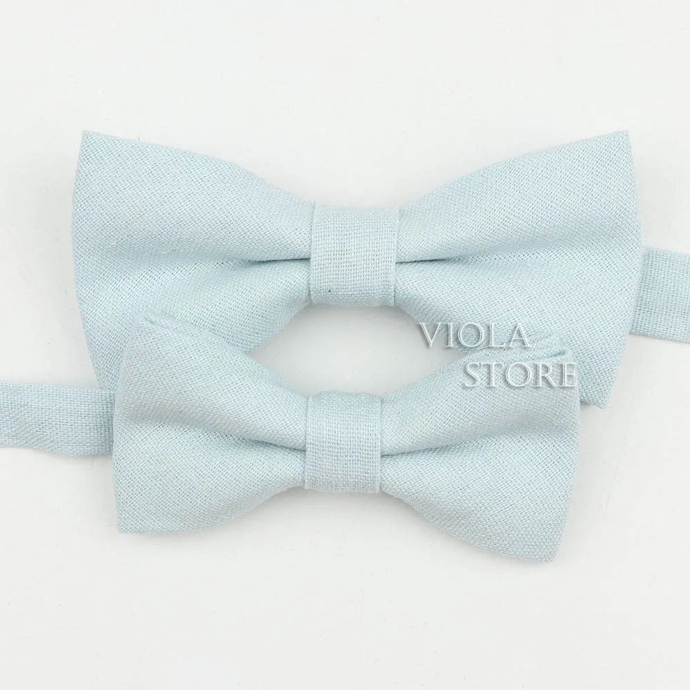 Beautiful Solid 25 Colors Bowtie Sets